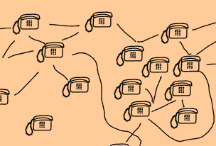 Telefon-Graph