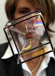 Ein Seifenwürfel. Mit freundlicher Unterstützung von mathematikum.de.